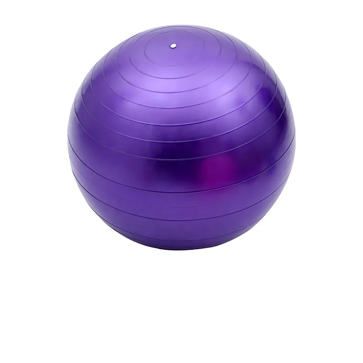 Hot Sales 45cm 55cm 65cm 75cm 85cm Multiple Sizes And Purple Bule Pink Gray Colors Pilates Yoga Ball