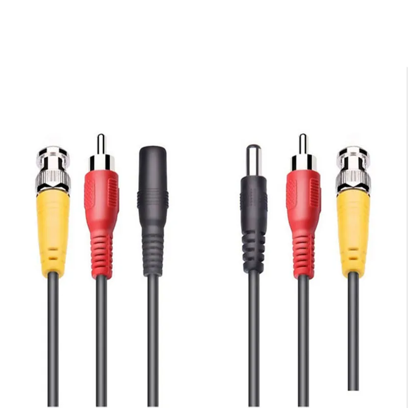 High voltage HD BNC Video DC Power Supply Extension cctv Cable