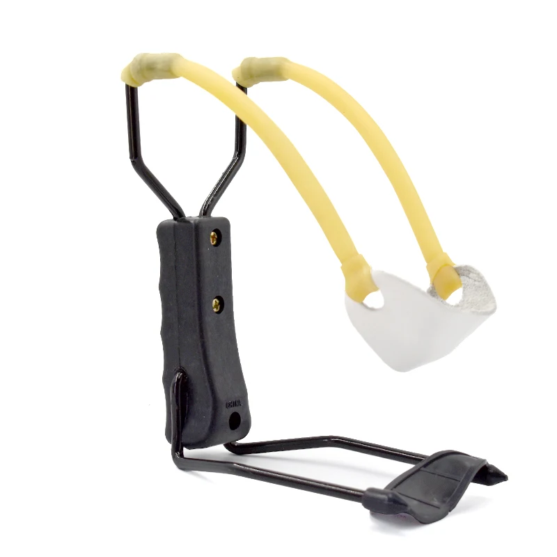 Folding slingshot shooting hunting slingshot with wrist rest