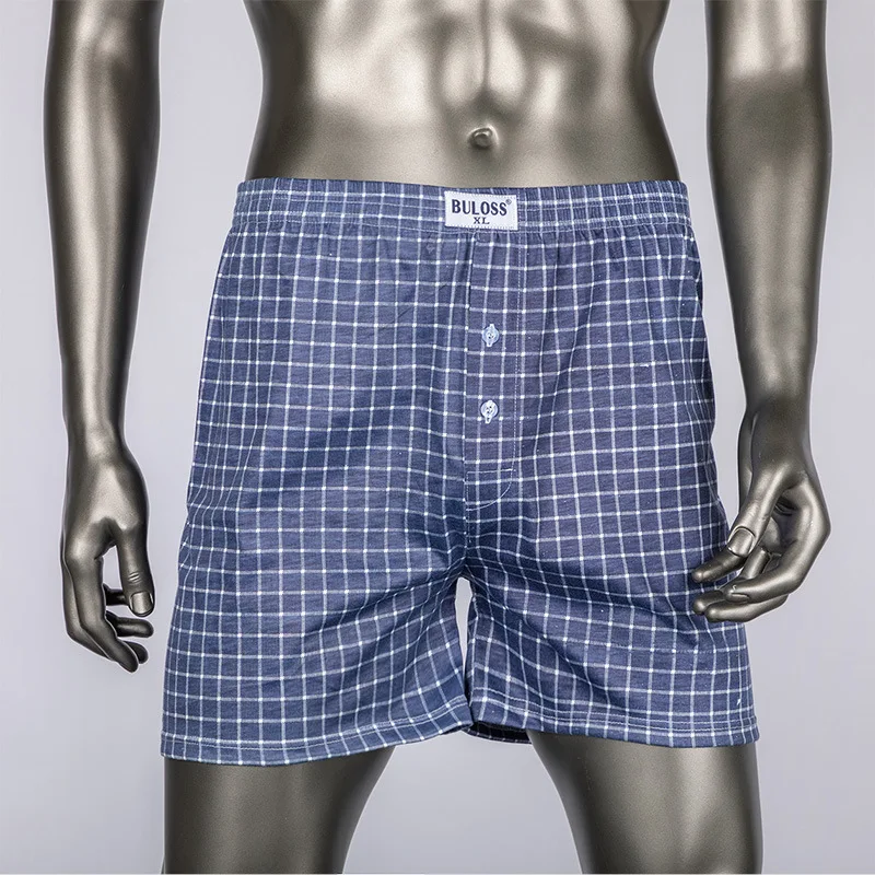 Мужские повседневные домашние брюки arlo Модные свободные дышащие мягкие удобные мужские боксеры в клетку