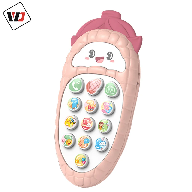 Новый дизайн детская игрушка для телефона развивающая многофункциональная Удобная с имитацией вызова музыкальная