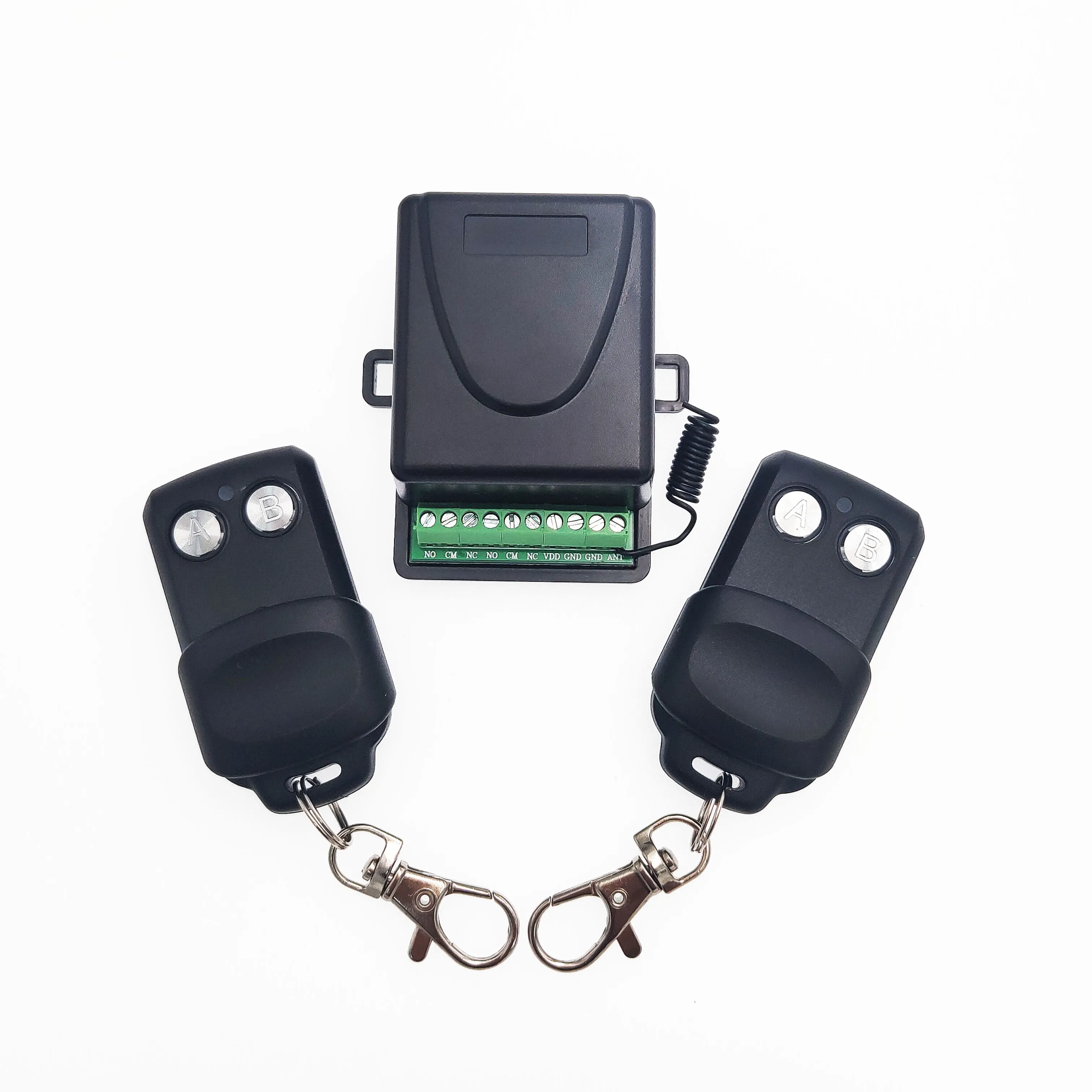 Universal doors and curtain open automatically 433.92mhz garage door RF remote control receiver kit