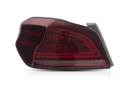 VLAND Manufacturer Full LED Taillights XV Rear Lamp Assembly 2013-UP STI VA Car Sequential Tail Light For Subaru Impreza WRX