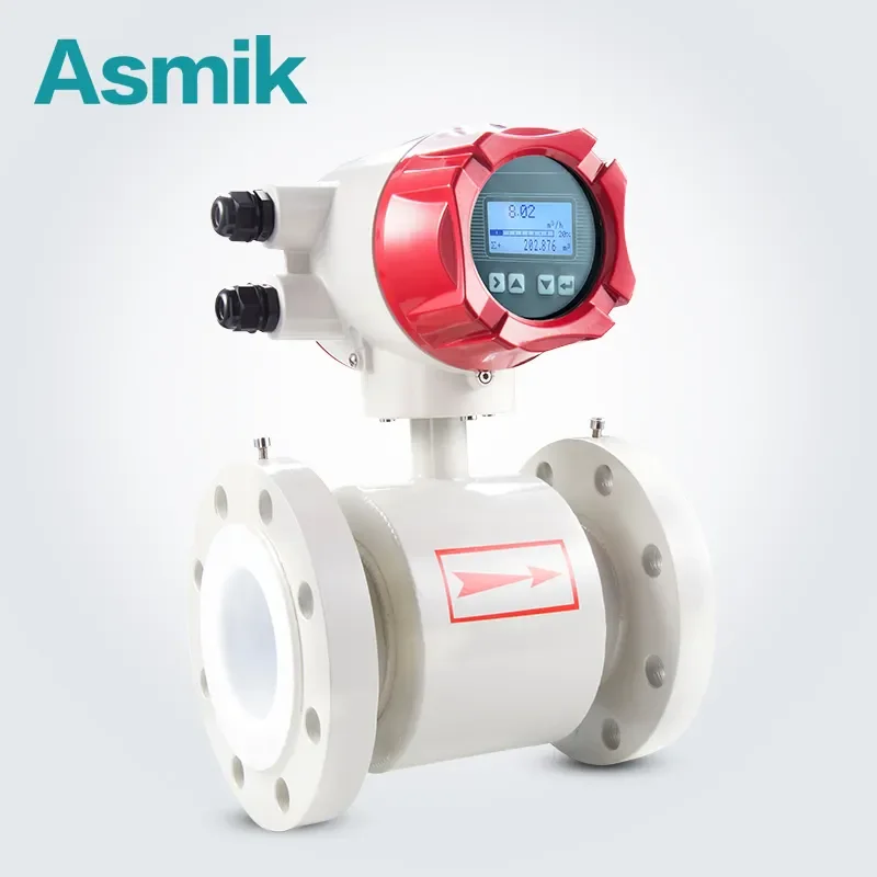 Modbus steel industrial insertion milk sea water magnetic flowmeter electromagnetic flow meter