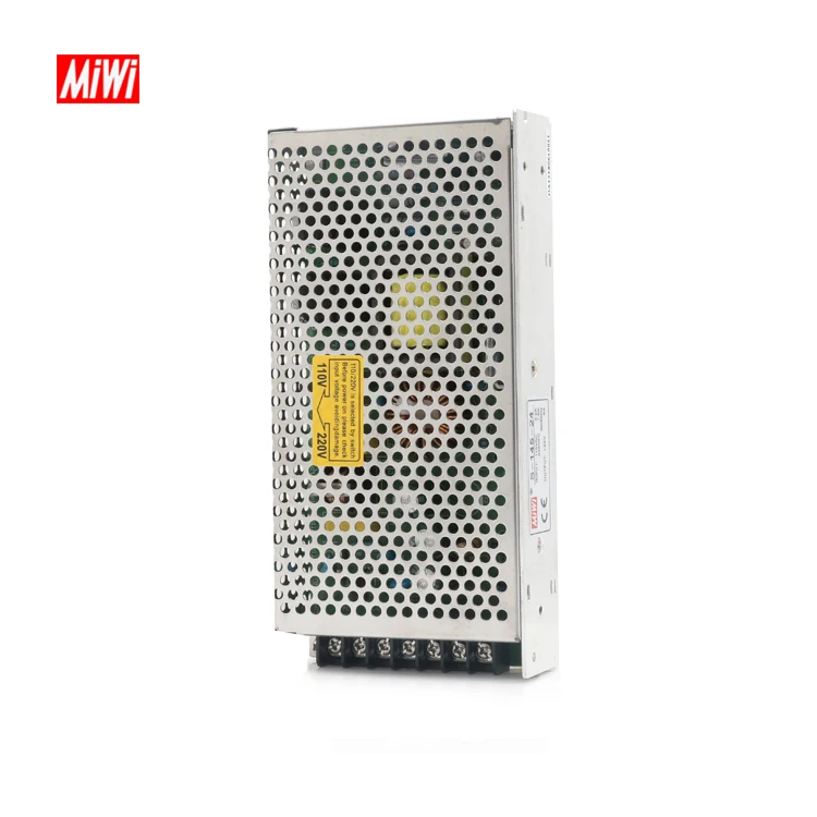 MIWI S-145-24 24vdc 6 Ампер led 220VAC для 24VDC импульсного источника питания
