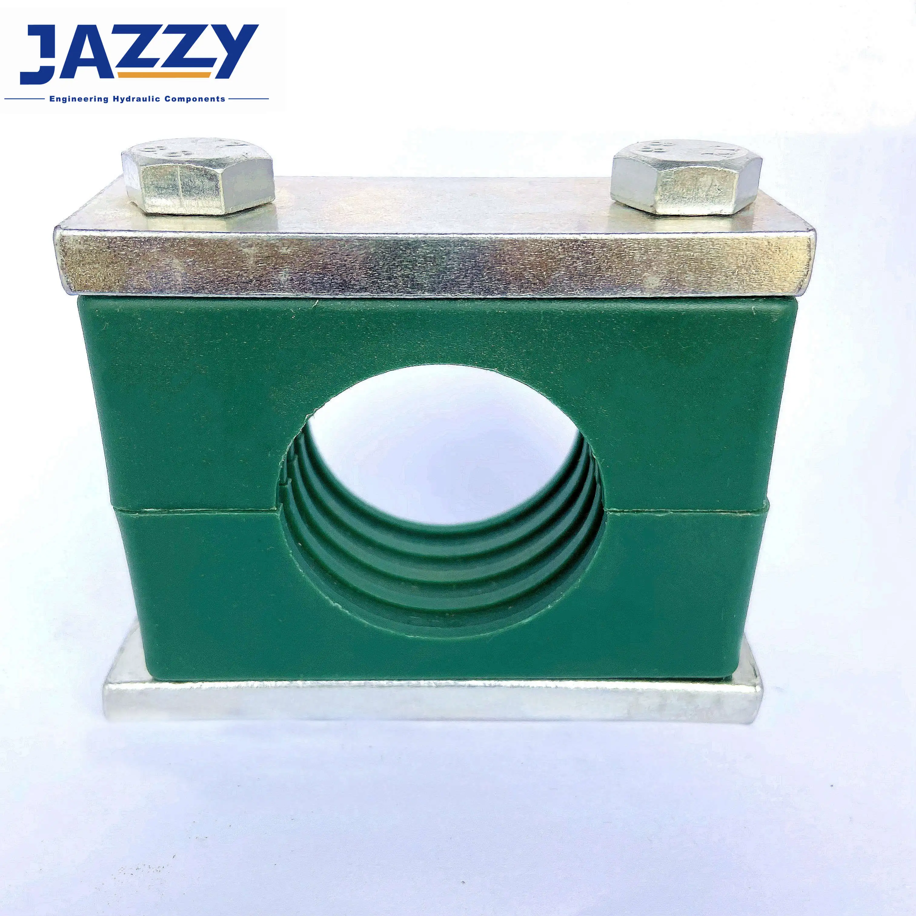 JAZZY Tube Stacking Plastic Hydraulic Oil Pipe Clamp Twin Series / Heavy 4 Series Pipe Clamp Hydraulic Pipe Clamp
