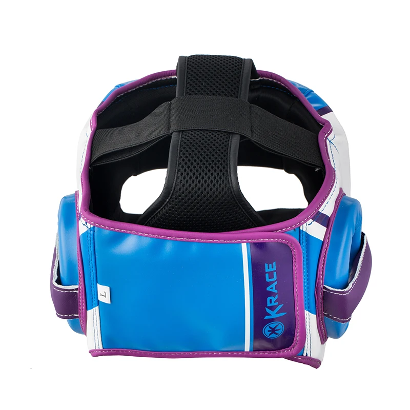 
Krace New Design Model Rugby Helmet Head guard Taekwondo Safety Custom logo Head Protector Soft Protective Helmet 