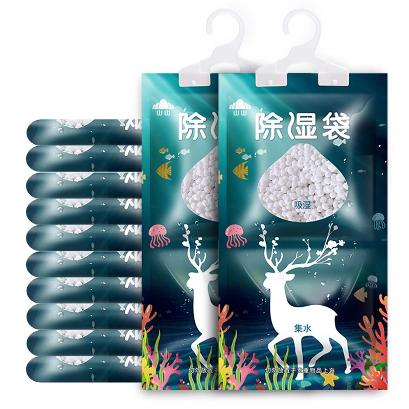 260g Calcium Chloride Water Absorption Bag Hanging Type Dehumidifier Bags for House