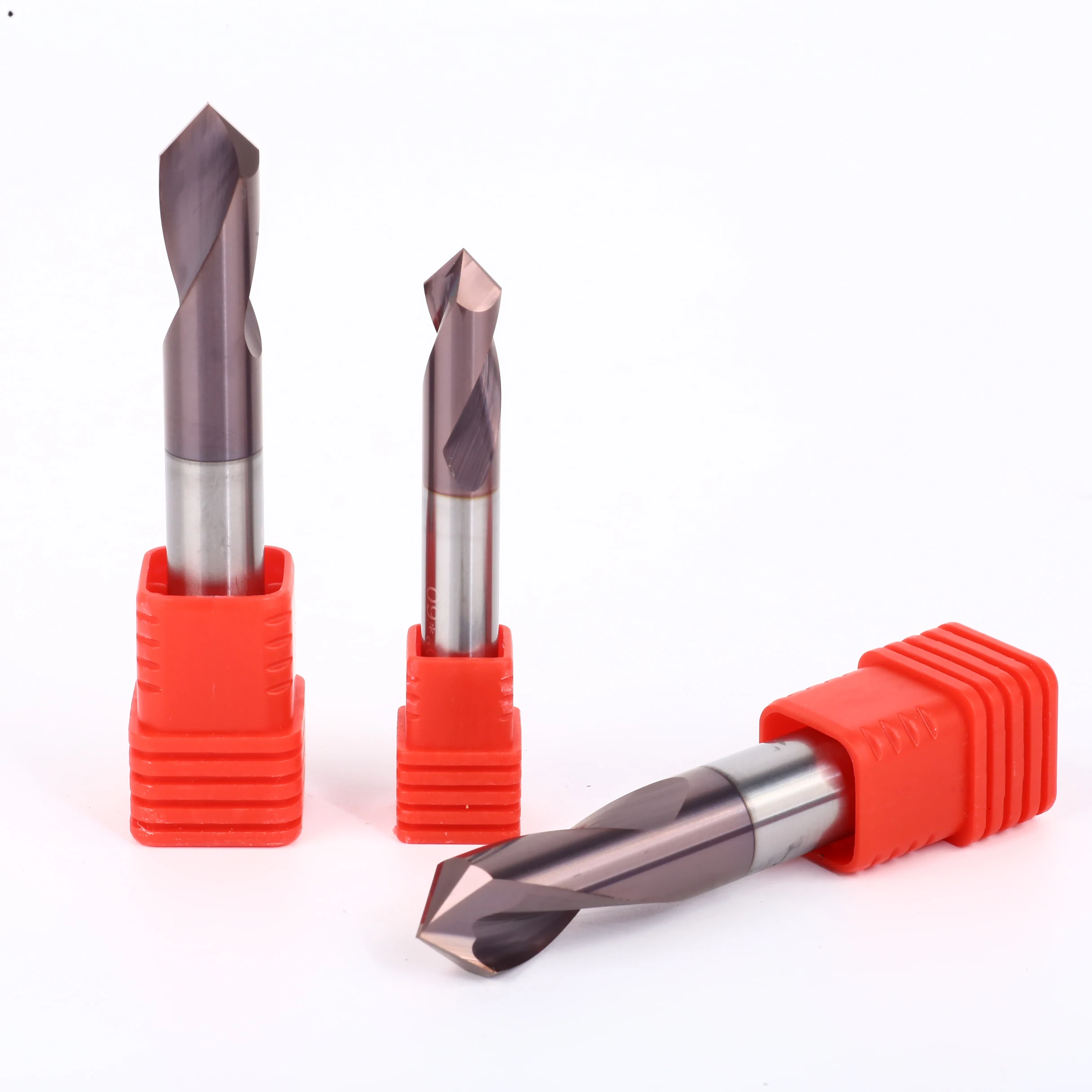 customizing service super coating 90 60 deg HRC45 D3mm 4mm 5mm spot drilling bit for wood/plastic/metal