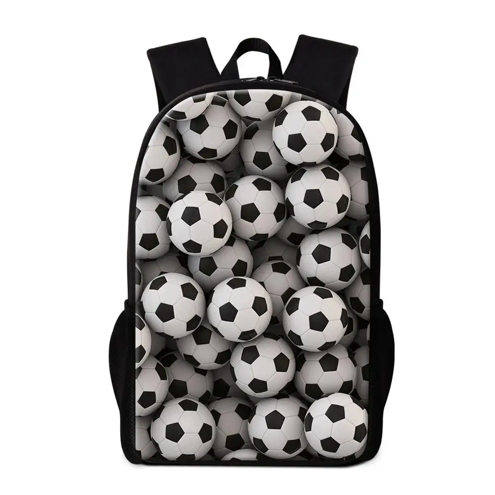 High Class Students Bookbags School Bag Boys Unique Soccer Backpack Mochilas Escolares for Children