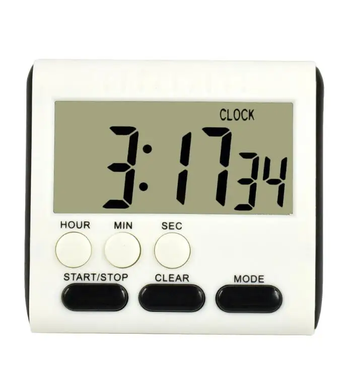 Desktop multifunction electronic clock kitchen timer with magnet,  baking timer timers in bulk