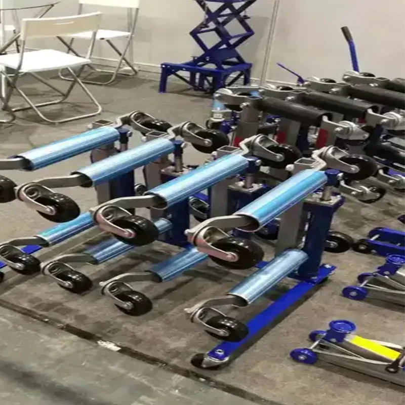 Altertool High Quality 9Inch Hydraulic Auto Moving Position Dolly 1500Lbs Wheel Dolly Jack for Car