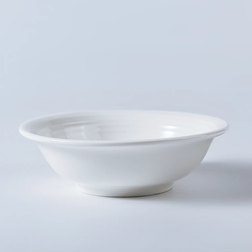 OEM ODM accepted YAYU china embossed fruit salad basin western style porcelain rice serving bowls ceramic shark fin soup bowl