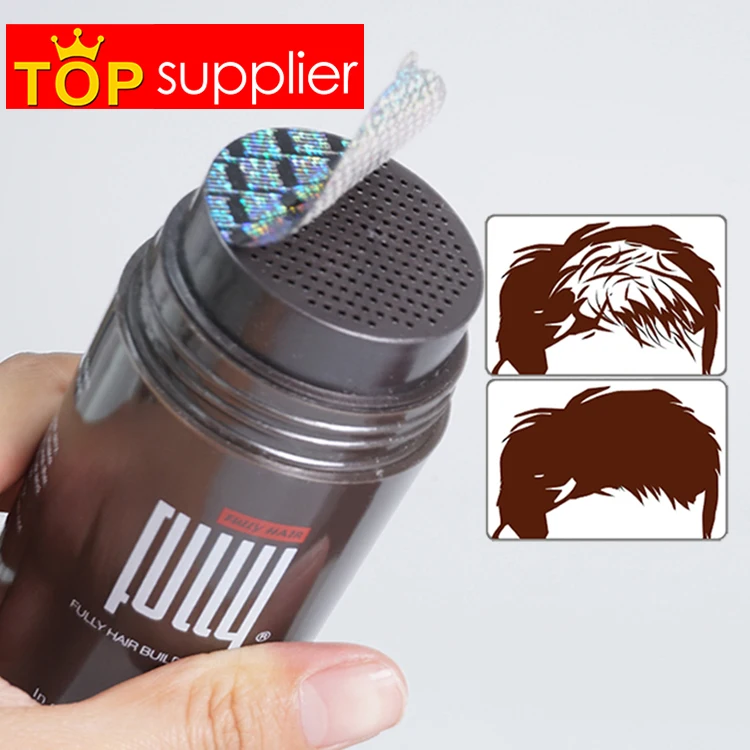 FULLY Private Label Mini Wigs Hair Fiber Powder Manufacturer Plant Keratin Hair Building Fibers Spray