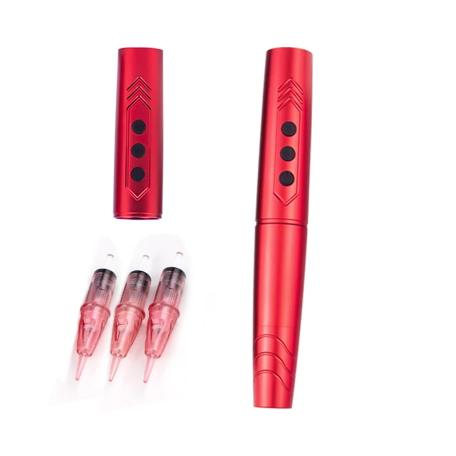 Professional Tattoo Pen Mini with two spare batteries