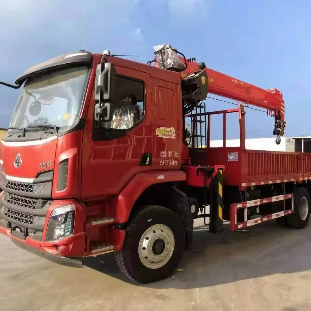 Китайский производитель 10 колес 6x4 6x6 6WD автокран с прямым краном 8 тонн 12