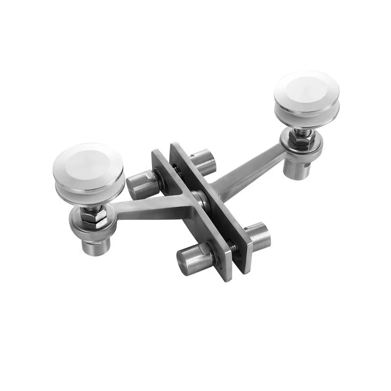 
Stainless Steel Holder Spider Glass Hinge Facade Curtain Wall Laminated Glass Clamp Spiders 