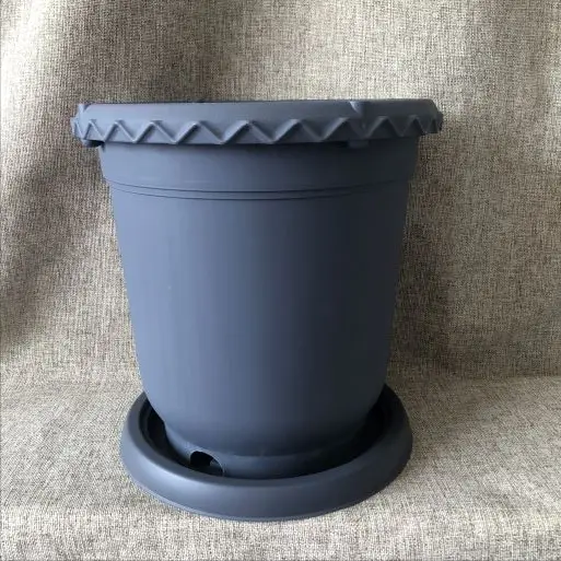 12L 30cm outdoor plastic flower pot for roses planting flower pot hot sale factory directly pot