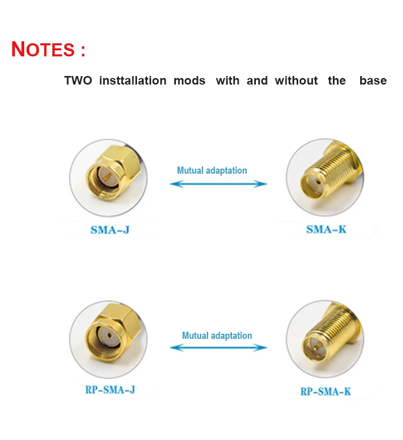 Indoor 50mm Mini Rubber Duck Flexible 2.4G WiFi Antenna 2.4GHz With SMA Connector For Wiless Model