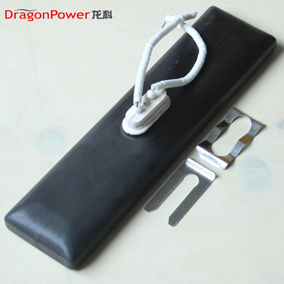 DragonPower 220v 200w 400w 600w customized electric far infrared sauna IR plate ceramic heater for vaporesso