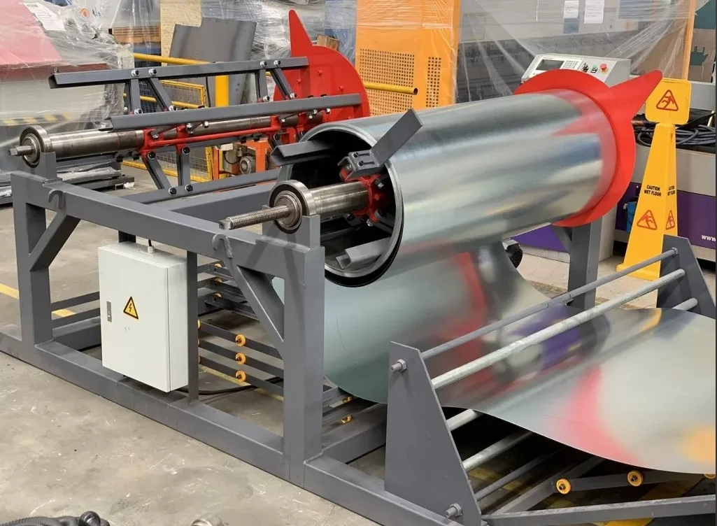 DDM Air square pipe production line 3 duct making machine