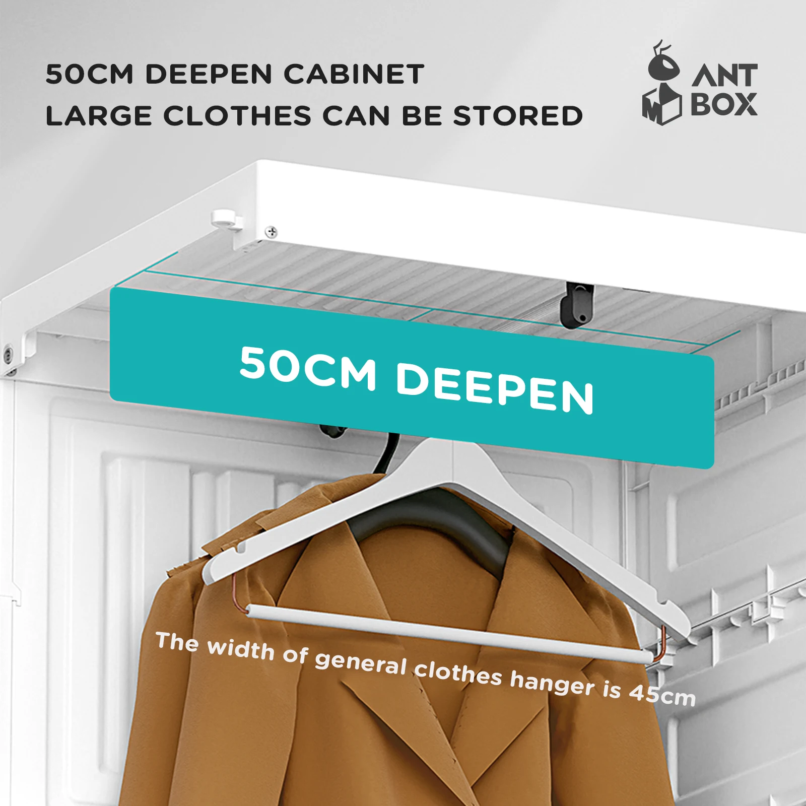 Mayi box portable closet systems organizers plastic cupboard removable shelves free installation designs closet organizer Antbox