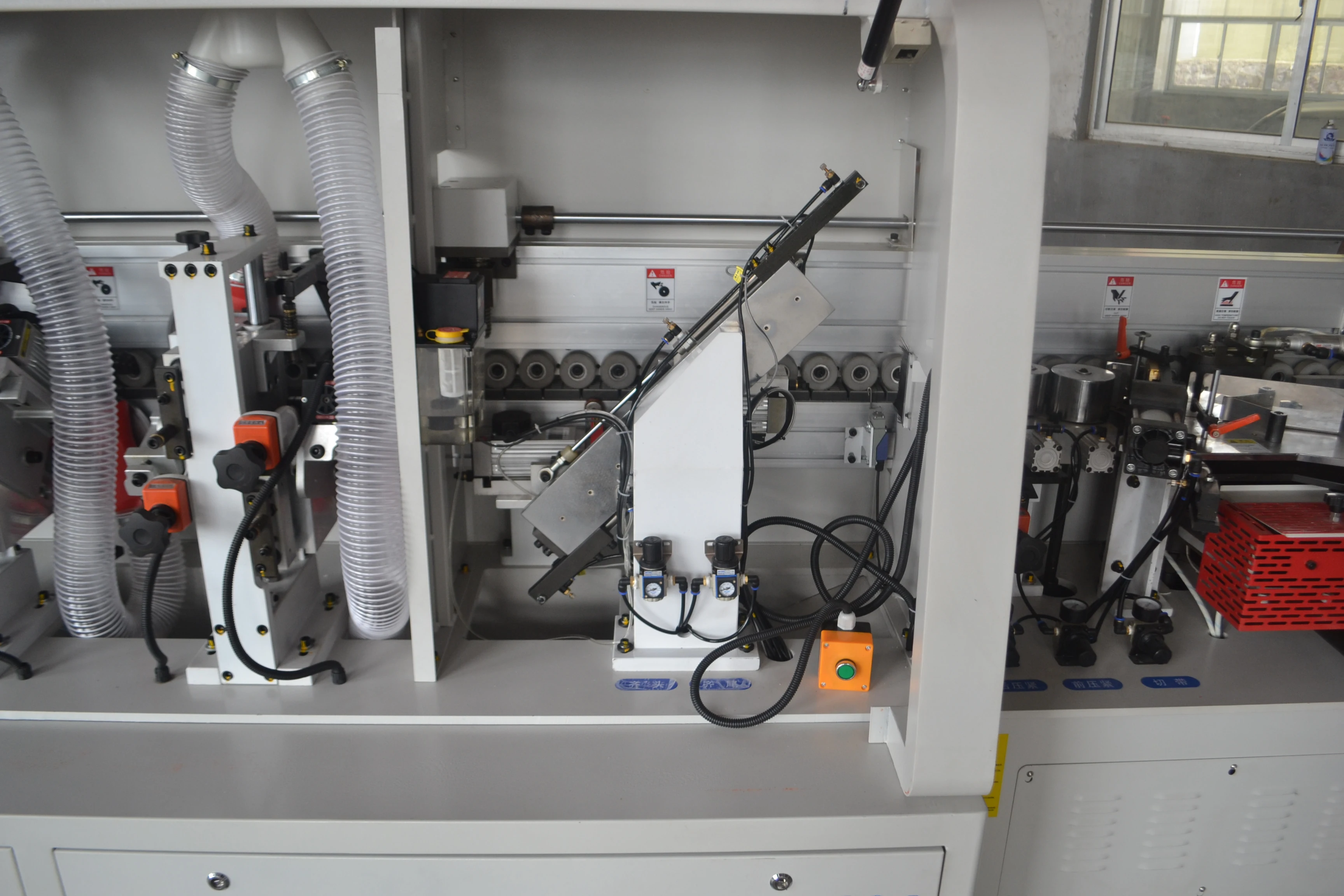 full auto modular cabinet edge cutting banding machine