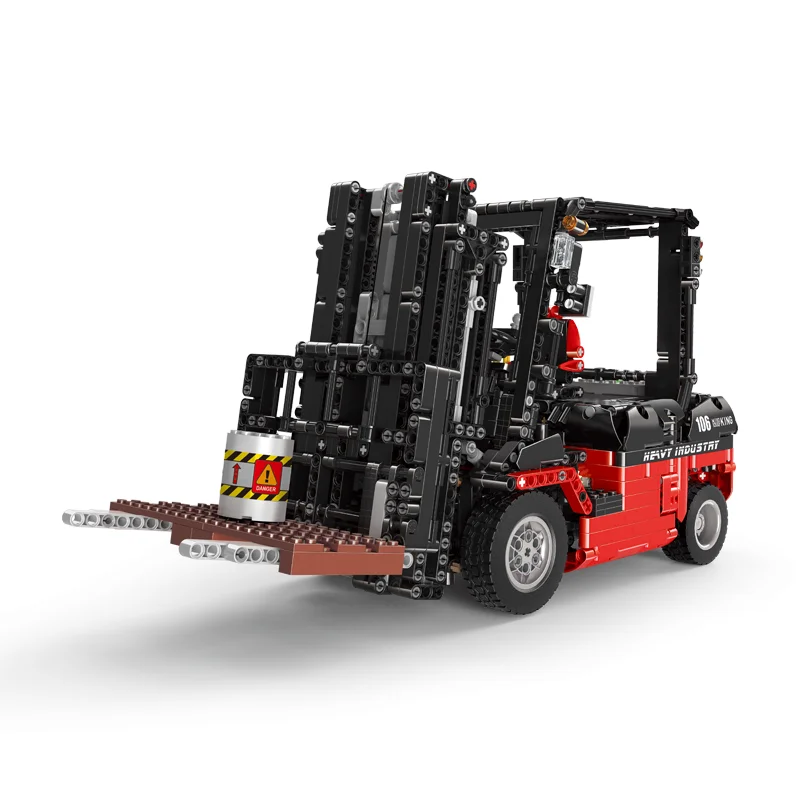 Mould King 13106S Lift Truck Building Set to Build Collections Enthusiasts with Motor/APP Remote Control MOC Building Blocks