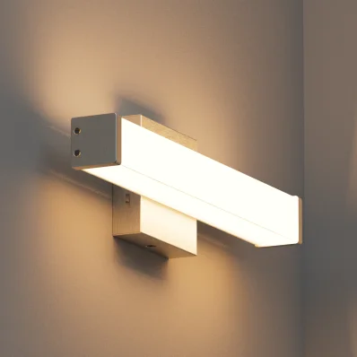 LED Vanity Lights Bar 30 Inch Bathroom Light Fixtures 20W Over Mirror Lighting Brushed Nickel Indoor Modern 3000K for Bedroom