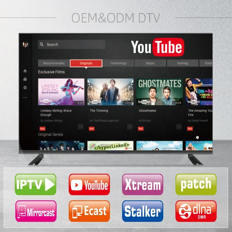 Cheapest Factory Price LED TV OEM 32 Inch Flat Screen Television ATV DTV TV 2K FHD 4K UHD LED LCD TV With IPTV