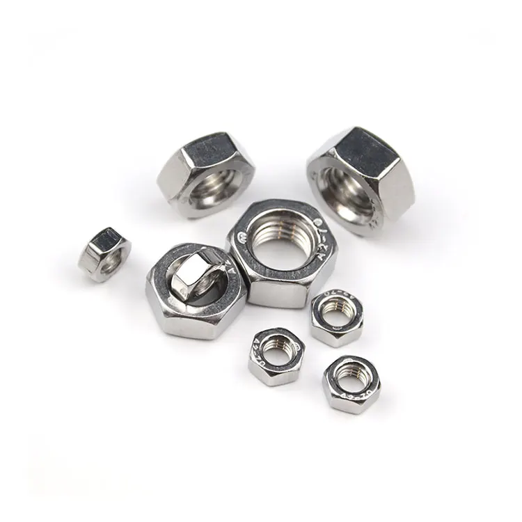 High Quality Stainless Steel Nylon Insert Hexagon Flange Lock Nylon Nut