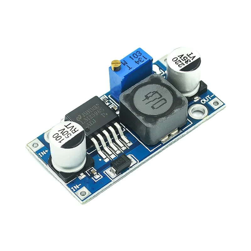 DC-DC step-down power supply module 3A adjustable step-down module LM2596 regulated 24V to 12V 5V 3V