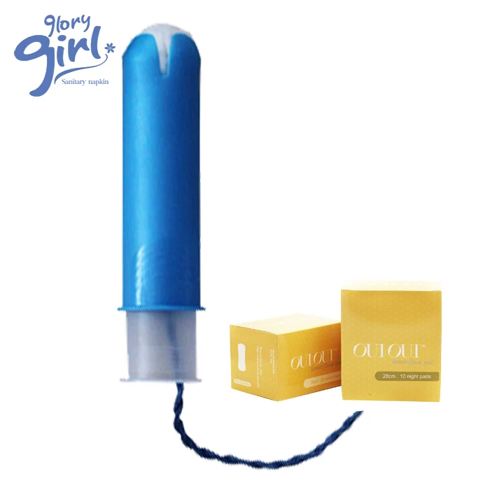 Ladies Menstruation Hygiene Feminine Vaginal Herbal Applicator Tampon