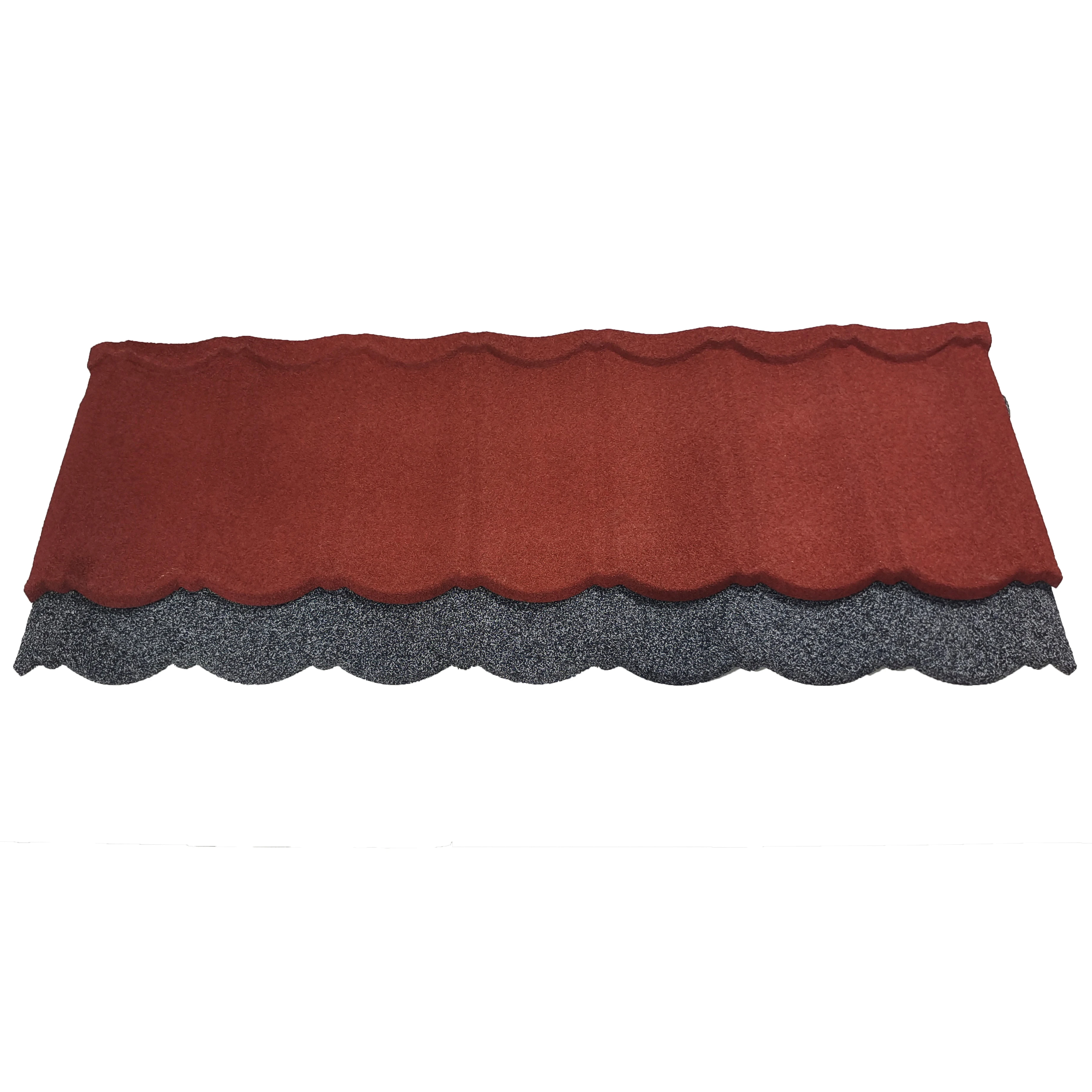 0.3mm Thick Fiber Cement Roofing Sheet Artificial Synthetic Thatch Installed With Roofing Accessories