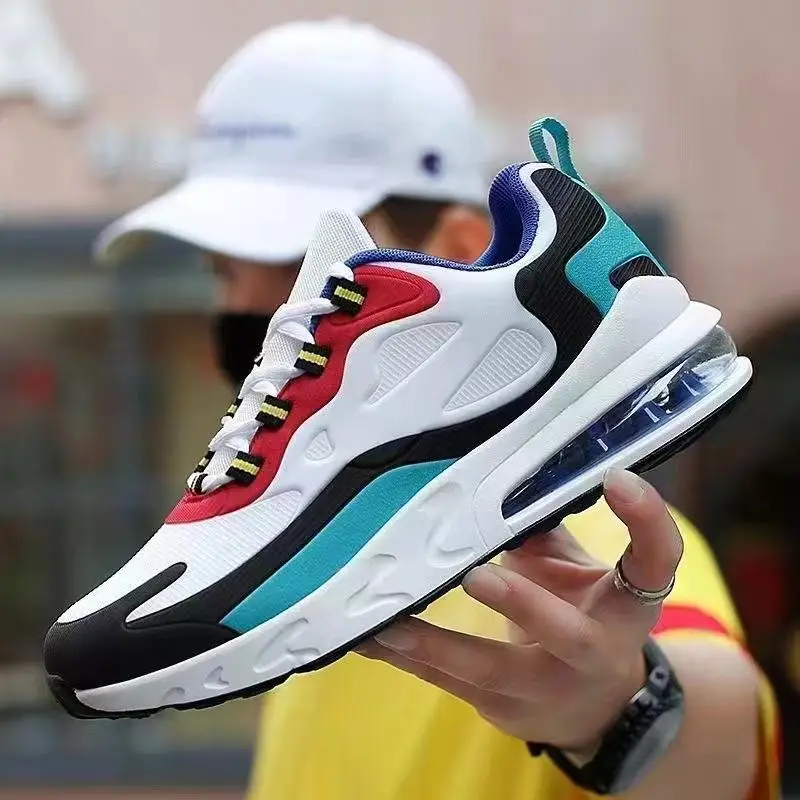 Wholesale Custom brand black cheap price running air cushion Breathable men sport shoes