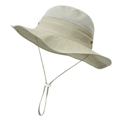 Amazon Hot Sale UPF50+ Wide Brim Mesh Kids Sun Hat Toddler Baby UV Protection Hats