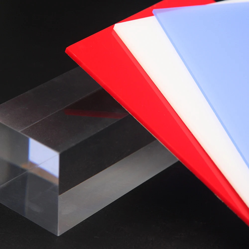 
Wholesale transparent sheet color large flexible acrylic Cut to Size 
