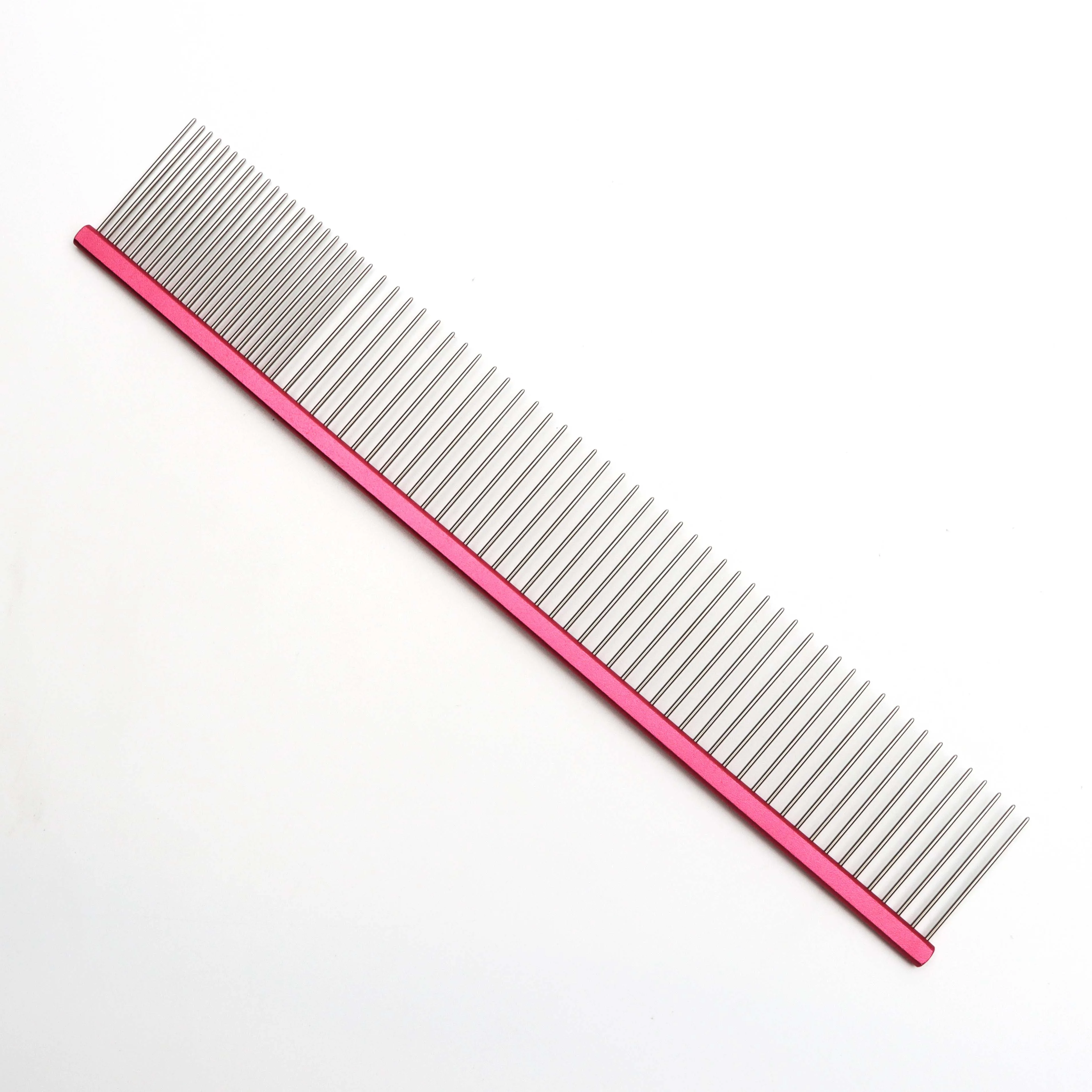 Factory wholesale pet cat dog groom hair stainless steel dog grooming needle comb
