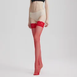 Сексуальные чулки в сеточку, носки для девочек на заказ, чулки выше колена