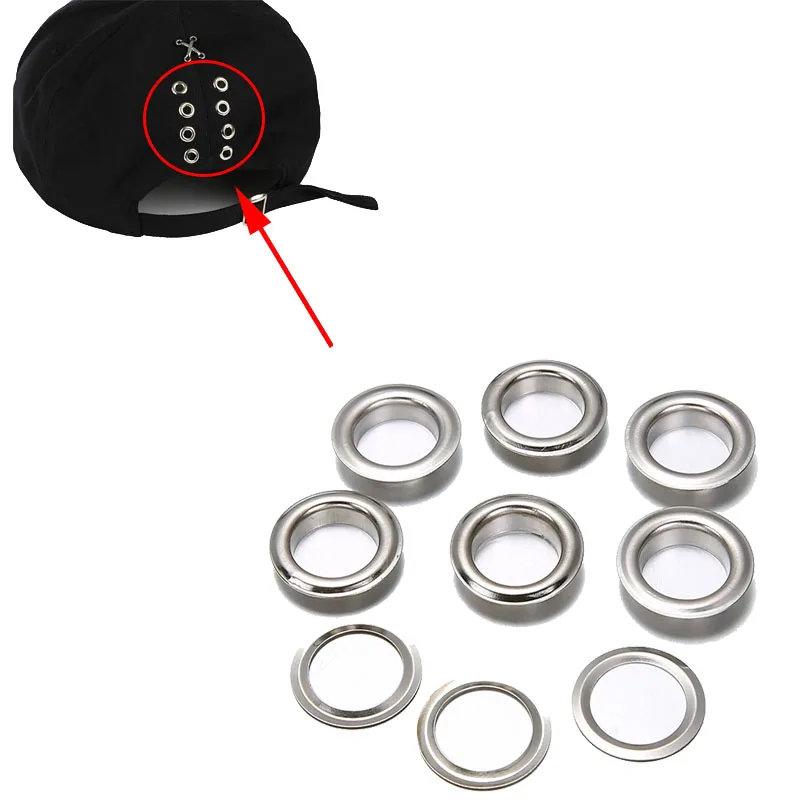 Wholesale  mini  custom round metal copper eyelets for caps eyelet fastener