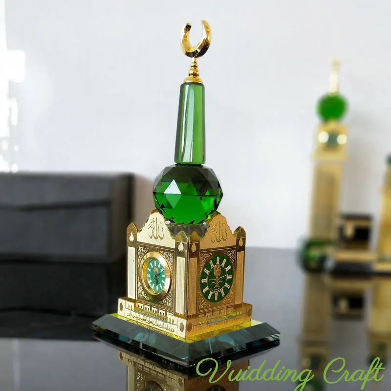 Wholesale Crystal Cut Kaaba Mecca Mosque Ramadan Islamic Gift Muslim Giveaways
