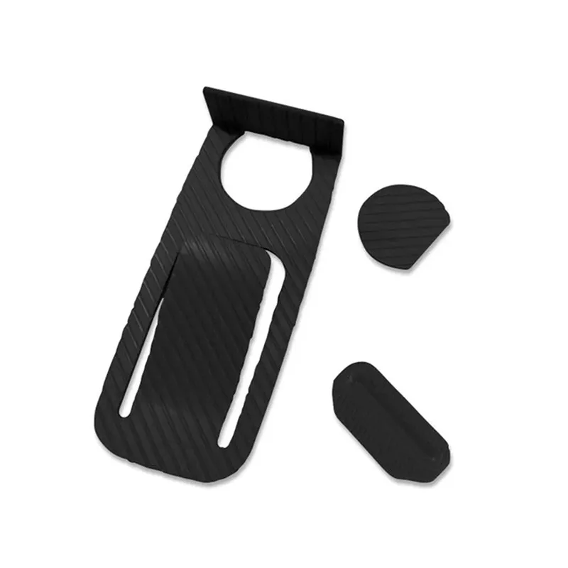 Invisible Safety Door Stop Wall Protector Multi-function Door Holder Stopper Plastic Door Wedge Holder