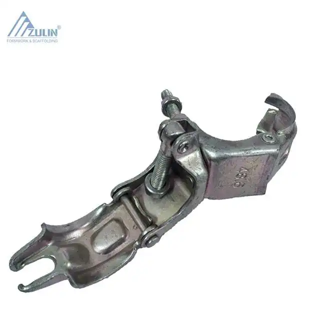 Versatile BS1139/EN74 Adjustable 3mm Steel Double Coupler Clamp Q235 Material for Scaffolding Erection