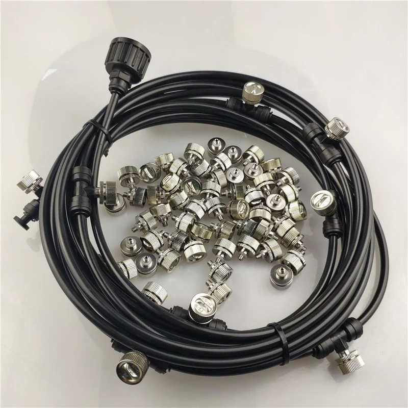 Наборы туманов для патио, наружная система охлаждения тумана для сада и теплицы