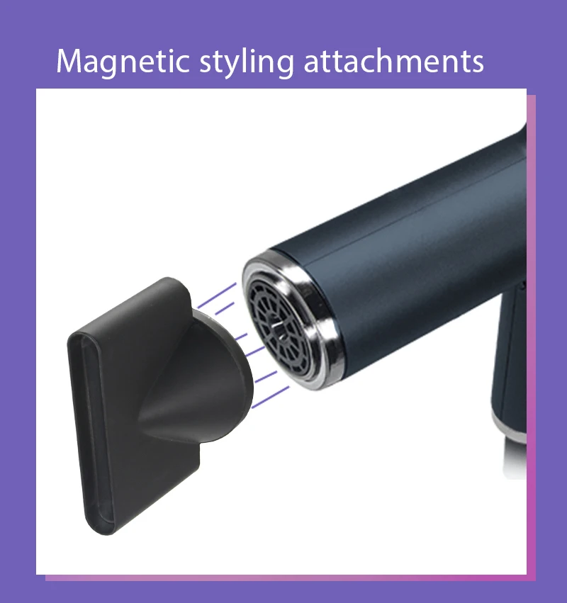 2022 model rev air hair dryer Leafless 2000W BLDC Brushless Hair Blow Dryer Professional Salon Ionic High Speed Hair Dryer