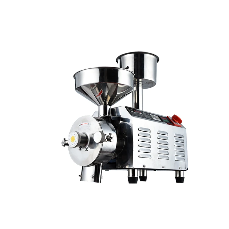 3000W Stainless Steel  Dry And Wet Rice Grain Grinder Grinding Machine