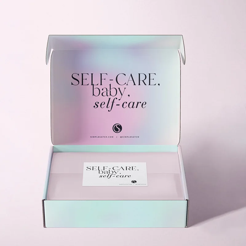 Wholesale Custom Latest Design Biodegradable Soap Packaging Corrugated Carton Packaging Gift Boxes Mailer