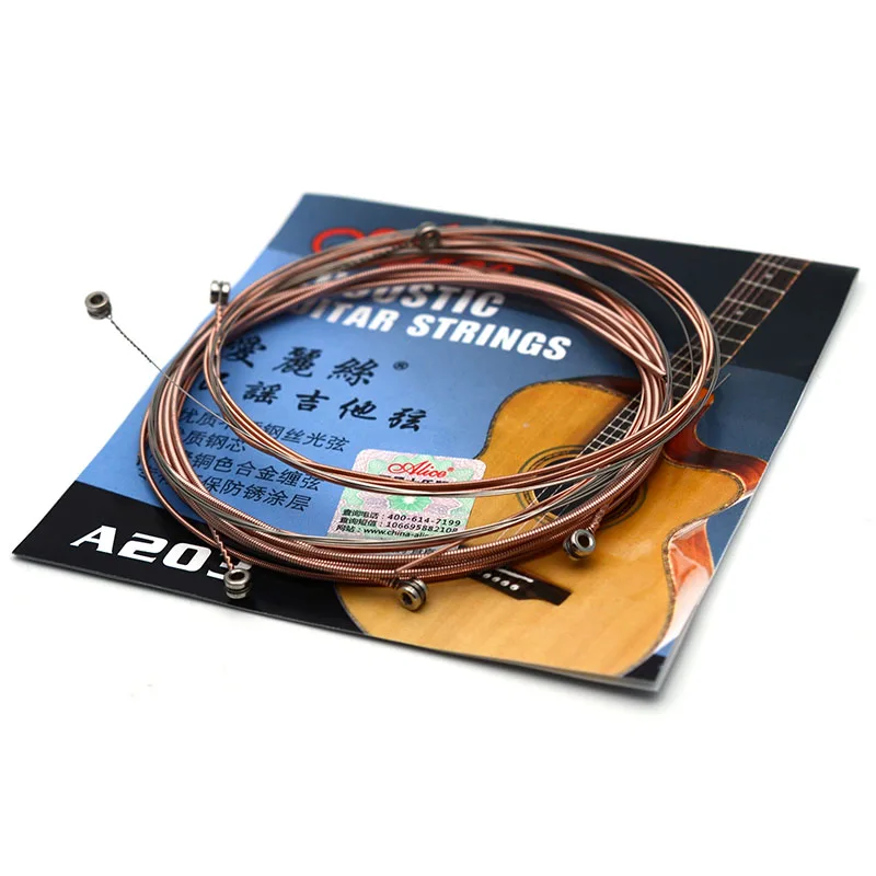 Alice Guitar String A203SL Acoustic Guitar String .011-.052 for Acoustic Folk  Guitar Parts