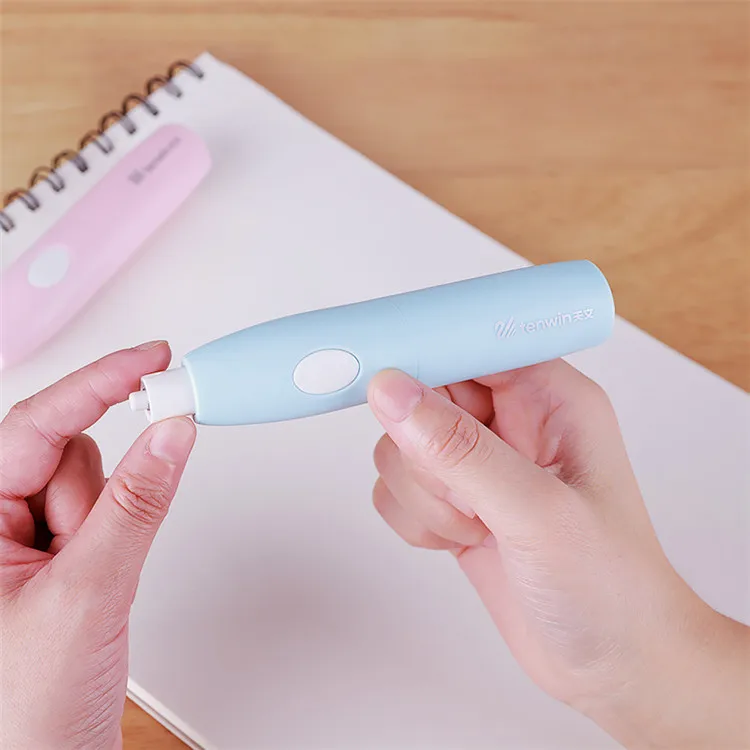 Tenwin 8306 - custom electric eraser stick for kids artists and students