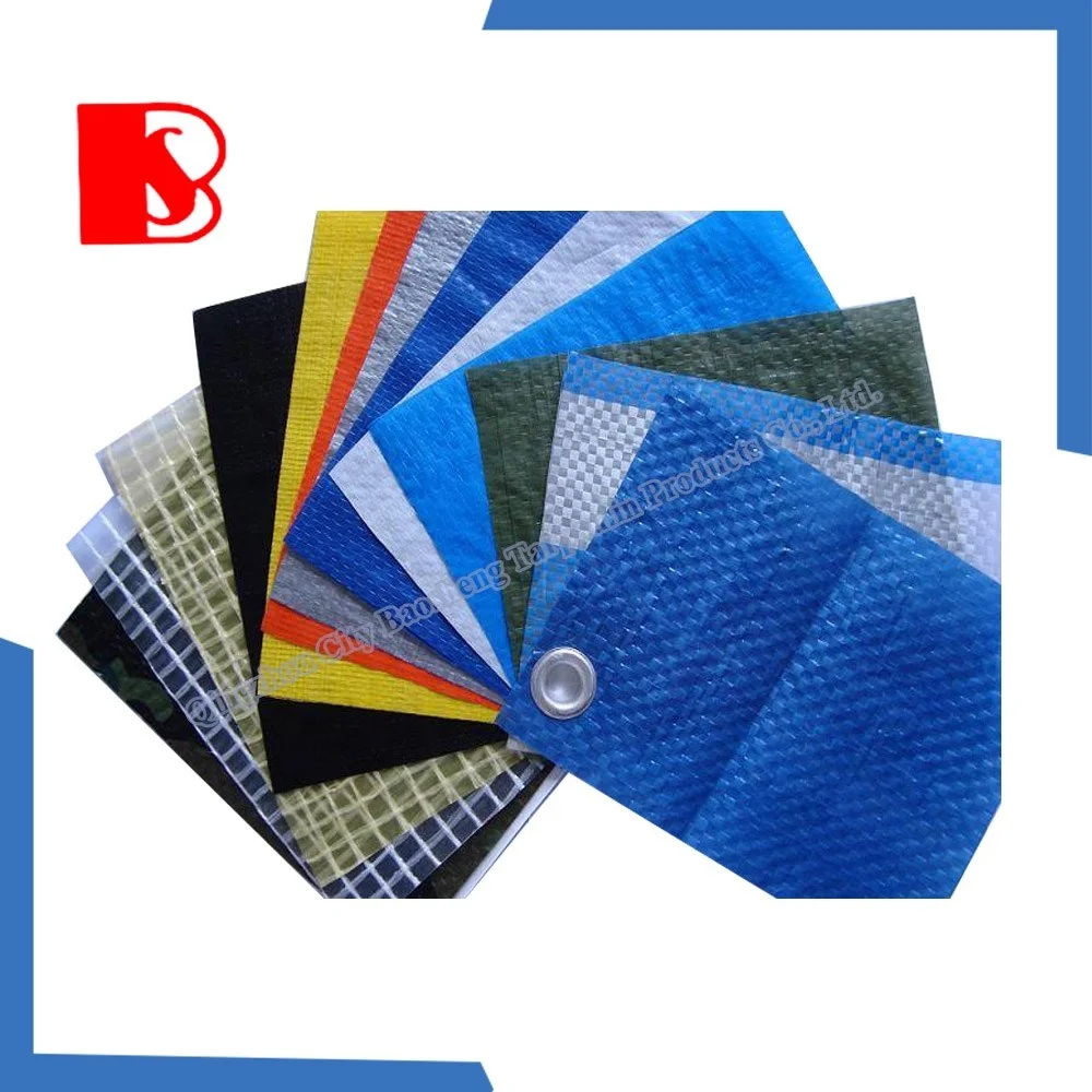 Tear-Resistant Waterproof  PVC  Coated  Canvas  Tarpaulin   Fabric For  Construction